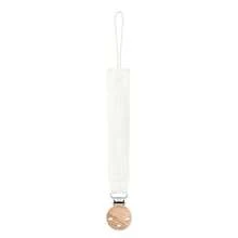 1 pieza Clip personalizado para chupete de bebé con estampado de lunares lindos, patrones personalizados para niños y niñas, clip universal para chupete de bebé calmante - Multicolor - Ver 14