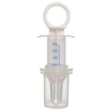 Dosador de Remédio Mililitros Bico Silicone Buba 10ml - Transparente - Visão 9