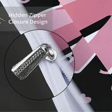 3pcs Bedding Set (1 Duvet Cover + 2 Pillowcases, No Filler), Black Bow & Letter Pattern, Suitable For Daily Use, Festivals, Gifts For Lovers, Friends, Family, Soft, Warm, Skin-Friendly Duvet Cover, Various Sizes, Extra Large Size, Fit For Couples Or Single Bed, Suitable For Boys, Girls, Teenagers Bedroom, Guest Room, Game Room, Vacation Rental And Hotel - 2778+SJT+K - View 10