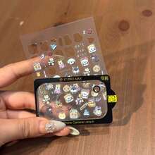 Q-Version Cartoon Dog, Dessert, Bone, And Small Hat Pattern Stickers + Camera Lens Protection Cover Compatible With Apple 17 Pro/17 Pro Max Series. Camera Lens Protection Film Is Suitable For Daily Protection, Use In Office And Home. - Clear - View 5