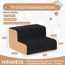 Dog Stairs & Steps - Black - View 3