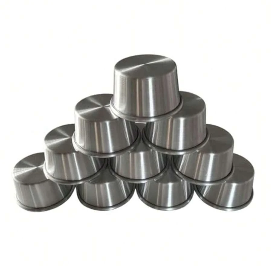 CYPNMolde Flan Ø 8.5 cm Aluminio Jgo 10 PzsFashion - 219619413 - Ver 1