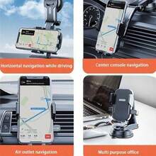 1个通用手机支架 | 多型号适配，兼容各种手机壳，易于在车内固定，让手机放置更安心。承重力强，兼容、安卓手机，生日、送给家人、朋友的礼物，车载配件，车载手机支架 - A - 查看 6