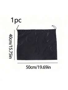 缎面抽绳防尘袋，适用于珠宝首饰及配饰；丝绸抽绳旅行收纳袋；便携式抽绳封口袋，适用于衣物鞋履；大容量手提防尘袋；自封抽绳收纳袋；旅行配件收纳整理便携式防尘袋 - 彩色 - 查看 18