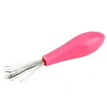 1Pcs Comb Hair Brush Cleaner Plastic Handle Cleaning Brush Remover Embedded Beauty Tools Cleaning Products Cleaning Supplies - 1 cái - Xem 5