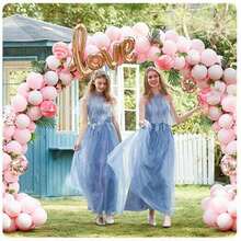 3M Balloon Arch Column Frame Garland Adjustable Arch Stand Wedding Party Decor - Black - View 9