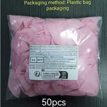 10/20/50/100pcs Pink Nitrile Disposable Waterproof Gloves, Individually PE Bagged, Suitable For: Household Kitchen Cleaning, Beauty, Hairdressing, Tattoo, Arts & Crafts, Extra Long & Thick, High Elasticity, High Fit, Anti-Slip Fingertips, Ambidextrous! - Pink - View 22