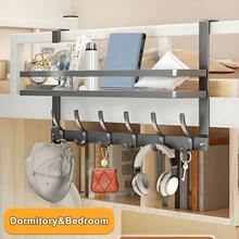 This Extended-Arm Door Hook Design Is Convenient For Women To Use. It Can Be Used To Hang Clothes And Is Durable. Additionally, It Can Be Used To Store Towels, Jackets, Bags, Bathrobes, As Well As Bathroom Items And Towel Racks, And Can Even Be Used For Room Decor And Gift Exchanges. Bathroom - Multicolor - View 3