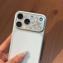 Q-Version Cartoon Dog, Dessert, Bone, And Small Hat Pattern Stickers + Camera Lens Protection Cover Compatible With Apple 17 Pro/17 Pro Max Series. Camera Lens Protection Film Is Suitable For Daily Protection, Use In Office And Home. - Clear - View 6