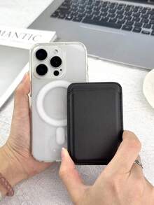Wallet And Phone Card Holder With Magnetic Closure, Upgraded Version With 23 Magnets, Compatible With Phone 16 15 14 13 12 Pro/Pro Max/Plus/Mini Wallet Accessories Series, Magnetic Phone Card Case - Multicolor - View 1