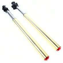 ZhdnBhnos " Front Fork Shocker For CC CC Dirt Pit Bike Complete Mm/Mm Upside Down Front Fork Suspension Shocks Absorber And Triple Clamp Handlebar Riser Set - Variant,1 - View 2