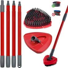 Hezane Mop Handle For O Cedar,2 Spin Mop Base For Ocedar, Mop Stick Pole Handle Adjustable 30-58 And Replacement Mop Base Part For EasyWring Spin Mop, Lightweight &Amp; Durable : Health &Amp; Household - Color 2 - 查看 1