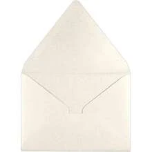 4Bar A1 Contour Flap Invitation Envelopes | 3 5/8\ X 5 1/8\ | Quartz Metallic | 80lb. Text | 50 Qty - 石英金屬 - 查看 3