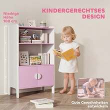 Kids Bookcases, Cabinets & Shelves - Pink - View 5