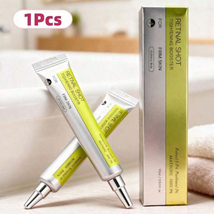 Retinol Serum For Face, Anti-Aging Firming Booster |   0.1% High-Purity Retinal, Hyaluronic Acid & Peptides |   Fades Wrinkles & Fine Lines, Minimizes Enlarged Pores, Improves Skin Texture |   Micro-Particle Deep Absorption, Reduces Irritation |   Boosts Skin Elasticity & Radiance, Hydrating Lifting Serum |   Night Use Skincare, 15ml Korean Quality - Firming Eye Cream - 查看 1