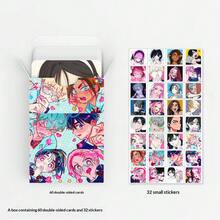 92张外星人舞台动漫照片卡、迷你贴纸、自印LOMO卡，动漫迷礼物，生日/节日礼物 - 彩色 - 查看 5