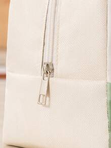 1pc Cartoon Lunch Bag, Thickened Aluminum Foil Carry Tote Bento Bag, Children's Lunch Pack Small Handbag Picnic Insulated Food Container Bag,Back To School Cute Portable Refrigerated Bag, Simple And Lightweight Storage Bag Suitable For School, Outdoor Non-Food Contact