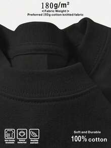 Anti Social Club Graphic Cropped T-Shirt For Boys And Girls Men, Women All Ages Family T-Shirt Letter New Streetwear Clothing Harajuku T-Shirt Cotton Half Sleeve Tee, Y2K Style Casual Cotton Classic Crewneck Design Tee - 黑色 - 查看 4