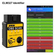 ANCEL ELM327 Bluetooth Wireless Obd2 Scanner For Android Phone, Car Fault Diagnostic Tool, Check Engine Code Reader Scan Tool, Car Accessories, Car Essential Goods, Car Scanner Compatible With TORQUE PRO/Dashcommand/Scan Master/ OBD AUTO DOCTOR  App - 黃色 - 查看 9