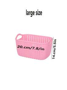 2 PIEZAS/3 PIEZAS/Estilo Ins Cesta de almacenamiento a prueba de viento 3 Piezas Organizador multifuncional resistente a la humedad para categorizar cosméticos, bocadillos y artículos varios Caja de almacenamiento estilo nórdico adecuada para dormitorio y sala de estar Cesta organizadora esencial para el hogar Compatible con 11 fiestas importantes Opción de regalo perfecta