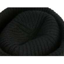 Jeep男女通用针织帽，加厚保暖内衬户外帽，适合各种活动、节日、送礼和情人节 - 黑色 - 查看 5