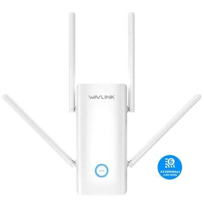 2026 New WiFi 6 Extender AX3000 Tri-Mode Mesh WiFi Extender Signal Booster,Dual Band 3000Mbps Router For Gaming With Gigabit Ethernet Port,Easy Setup Access Point/Repeater To Eliminate Dead Zones
