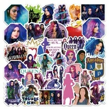 50pcs/Set The Descendants TV Series Cartoon Graffiti Stickers - Suitable For Decorating Luggage, Laptops And Phone Cases - Multicolor - View 1