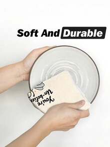 1/2/4件装 可爱黄色蜜蜂厨房毛巾 柔软、吸水性强、速干 涤纶材质 手巾 适用于烹饪和烘焙 - 完美的乔迁礼物（15.7x23.6英寸） - 彩色 - 查看 2