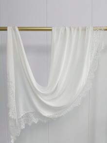 1 Stück Mitternachts-Spitze Modal Hidschab Schal, Boho Muslimische Frauen leichter Viskose Voile Schal, modischer Kopftuch geeignet für den täglichen Gebrauch und alle Jahreszeiten - Verschiedenfarbig - Übersicht 13