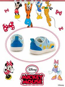 Disney 1 đôi giày thể thao trẻ em chính thức hợp tác cùng , thích hợp cho sinh hoạt hàng ngày, kỳ nghỉ, thể thao và các hoạt động ngoài trời. Thoải mái, ôm sát chân, chống trơn trượt, thoáng khí. (Giày thể thao bé trai, giày thường ngày bé trai, giày thể thao trẻ em, giày thể thao bé gái, giày thường ngày bé gái) - Màu xanh lam - Xem 3