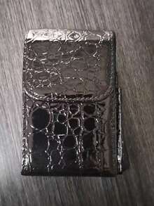 1 Pc Simple And Exquisite Cigarette Lighter Storage Bag, Made Of PU Material, Suitable For Both Men And Women, Convenient To Carry - Multicolor - View 11