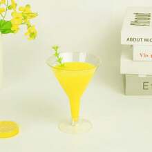 5pcs 6.3oz Reusable Plastic Martini Cups, Suitable For Champagne Parties, Desserts, Catering, Weddings, Birthday Parties (Champagne Glasses, Wine Glasses, Plastic Cups, Cocktail Glasses, Birthday Cups) - Multiple Colors/random Styles - View 23