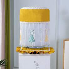 1 Set (2pcs) Water Dispenser Cover, Kitchen & Home Organizer, Dust-Proof & Water-Resistant Cooler Protector, Fits 18.9L/5 Gallon Water Bottle, Suitable For Home & Office, Universal Size 28cm Diameter,Kitchen Decor,Household Items - Multicolor - View 8