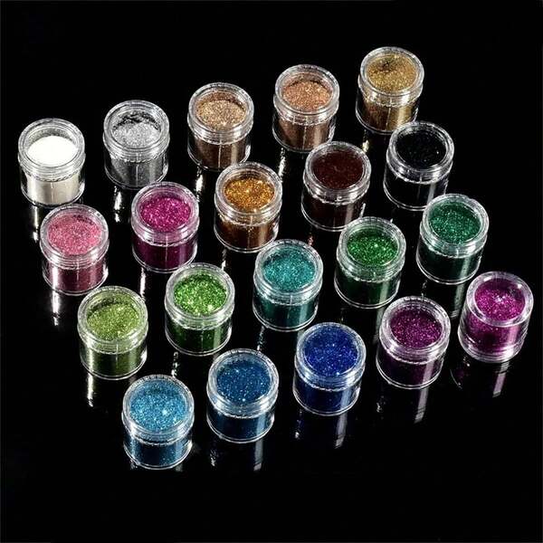 TendenciaLentejuelas Brillo Holográfico Cara Cuerpo Ojo Cabello UñasCalidad premium