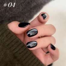 10毫升/瓶 Powder Focus 磁性猫眼系列凝胶指甲油，畅销红色、绿色、粉色、黑色、蓝色、透明玻璃珠，冬季闪粉7色钻石指甲油，棕色，适用于脚趾甲，美甲沙龙专用 - 彩色 - 查看 6