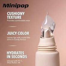 6 Pcs Color Changing Lip Gloss For Girls, Pink Magic Mood Lip Oil Tinted, Temperature Color Change Lip Stain Lip Balm, Longlasting Lips Will Not Dry Out - 多種 - 查看 3