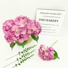 3支/6支仿真百合花，家居装饰，桌面摆件，插花，人造植物，塑料花，花园装饰，婚礼装饰，花束 - 多色/款式隨機 - 查看 10