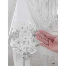 Sancua 1OO% Waterproof Rectangle PVC Tablecloth - 54 X 120 Inch - Oil Proof Spill Proof Vinyl Table Cloth, Wipe Clean Table Cover For Dining Tables, Buffet Parties And Camping, Crystal Clear - 晶瑩剔透 54 吋 x 120 吋長方形 - 查看 8
