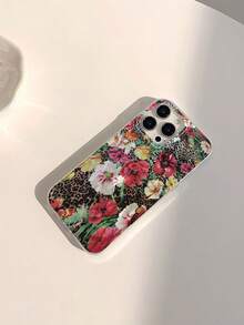 豹纹花卉彩绘羽毛雪纺防震手机壳，兼容 14、14 Pro、14 Pro Max、13、13 Pro、13 Pro Max、11、11 Pro Max、12、12 Pro、12 Pro Max、XR、XS、15、15 Pro、15 Pro Max、16、16 Pro、16 Pro Max、17、17 Pro、17 Air、17 Pro Max、S23、S24、A04、A05、A14、A12、A15、A33、A53、A32、A35、A34、13、13 Pro、14、14 Pro、15、15 Pro、Redmi系列等机型，高端防震手机壳 - 彩色 - 查看 4