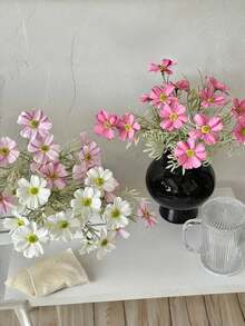 1/3 bông hoa cúc giả Cosmos 48cm - Bó hoa cúc Bohemian, Trang trí nhà cửa quanh năm, Trang trí bàn tiệc cưới mùa hè & Lễ Tạ ơn mùa thu, Hoa cúc giả chống phai màu dùng cho bàn/đạo cụ chụp ảnh, phòng, nhà, tường, phòng tắm, phòng ngủ, Phụ kiện trang trí, Đồ dùng bàn làm việc - Nhiều màu - Xem 7