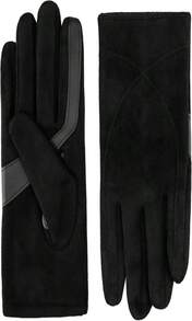 Isotoner Womens Water Repellent Touchscreen Microsuede Shortie Gloves - ColorB - 查看 1