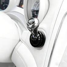 Metal Car One-Key Start Button Cover, Metal Car Gear Shift Knob Start/Stop Button Cover, Universal Single-Key Car Start Gear Shift Knob, Single-Key Car Start Gear Shift Knob - Multicolor - View 7