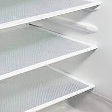 Non-Slip Silicone Refrigerator Mat (Non-Food Contact Surface) - Compatible With Heavy-Duty Cooling Systems (No Residue/Easy To Clean) - Space-Saving Refrigerator Shelves, Drawers, And Cabinet Liners - Durable Multi-Functional Home Appliance Accessories - Light Blue * 4 Sheets - View 7