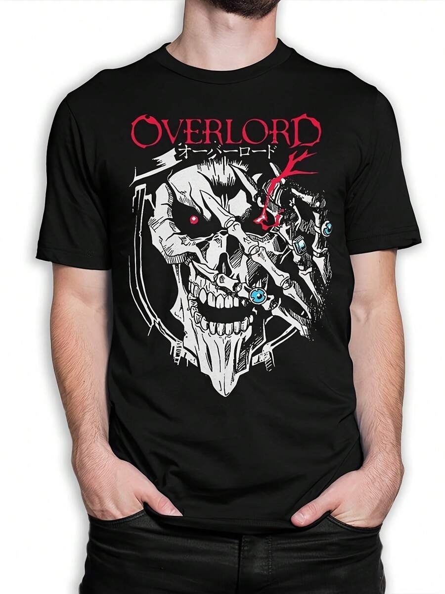 Overlord Ainz Ooal Gown T-Shirt, 's Wo's Sizes (Met-114) - Phong cách 5 - Xem 1