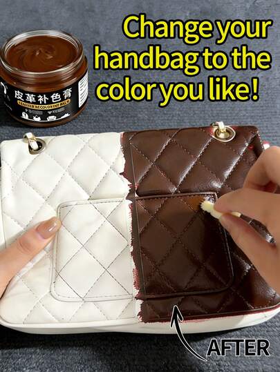 一套皮革染色套装 - 瞬间改变您的皮包颜色，防水皮革染料，适用于鞋子、运动鞋、包包，多种颜色可选，适合春夏穿着，可作伴娘礼物，也可用于房间、卧室装饰、海滩、旅行，男女皆宜，适合度假。