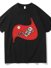 Delicious In Dungeon Meshi Laios Touden Hir Falin's Men_Women Clothing Uni Cotton Graphic Breathable Tops - Đen 15 - Xem 1