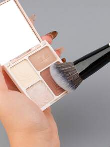 1 Pc Face Makeup Brushes, Makeup Brushes Set, Double Ended Foundation Contour Powder And Buffer Brush, Women's Blending Brush, Professional Face Brush Set Tools - Multicolor - View 6