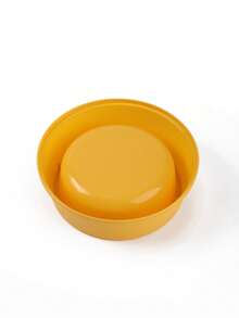 1pc Plastic Pet Bowl, Cat Dog Food Bowl, Dog Water Bowl, Lightweight And Easy To Clean, Pet Supplies, Dog Feeding Accessories