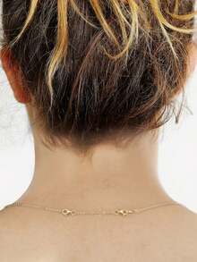 3pcs Set, Includes 1pc Gold Stainless Steel Extension Chain With Extra Long Tail, Ideal For Making Necklaces, Bracelets, Anklets, Waist Chains, Body Chains And Other DIY Jewelry Accessories. Available In Gold And Silver, Perfect For DIY Projects. - Yellow Gold - View 4