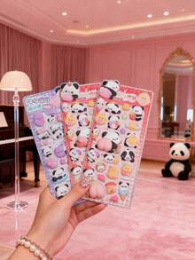 Hình dán 3D dễ thương - Thiết kế màu sắc tươi sáng, lý tưởng để trang trí ốp điện thoại và sổ tay, hoàn hảo cho các dự án DIY, tạo ra những hình dán thú vị, mở rộng nhật ký và sổ kế hoạch, hình dán nổi 3D, hình dán nhật ký, hình dán trang trí và hình dán văn phòng phẩm. - Nhiều màu - Xem 8